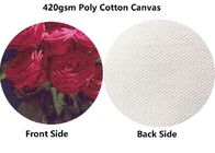 Le poly petit pain de toile de coton du jet d'encre 420gsm aqueux imperméabilisent pour Epson HP Canon