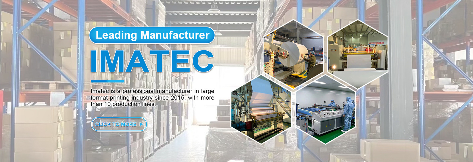 Imatec Imaging Co., Ltd. chaîne de production de fabricant