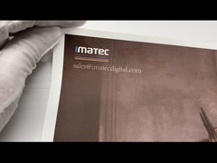 280 grammes de toile de polyester mat pour l' éco-solvant / l' impression au latex