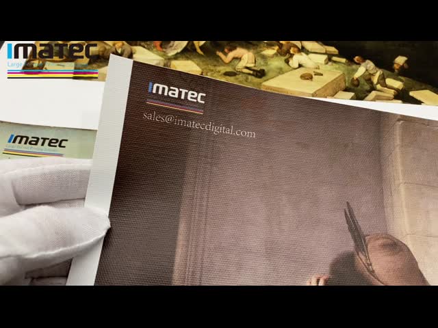 Giclee Quality Matte PolyCotton Canvas 400gsm for Eco-Solvent and Latex Printing