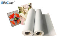 Toile imprimable de jet d'encre large de format, tissu mat de toile du polyester 260gsm