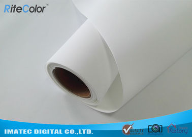 Petit pain mat de tissu de toile du polyester 300D×300D pour les imprimantes larges de format