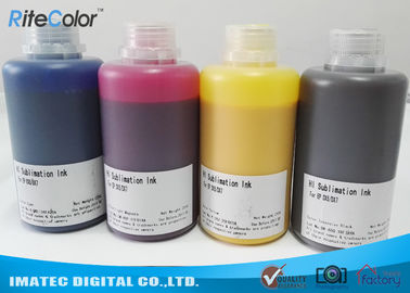 Bon prix Bouteilles 250ml/500ml/1000ml à haute densité d'encre de sublimation de colorant de transfert de chaleur en ligne