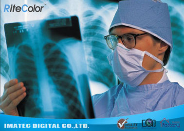 Film d'impression imperméable médical de jet d'encre de film radiographique de jet d'encre bleu de radiologie