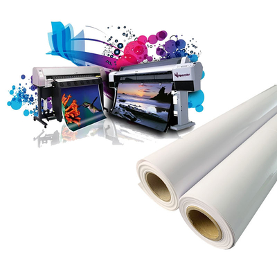 Jet d'encre Digital 420gsm Matte Waterproof Polycotton Canvas Roll pour l'impression d'Epson