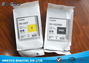 Bon prix Les encres larges véritables originales de format de Canon PFI-102 échouent des encres de Lucia pour Canon iPF500 iPF600 iPF750 en ligne