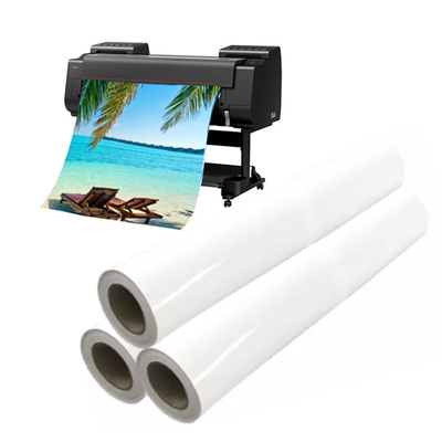 Papier photo RC brillant à base d'eau pour HP Epson
