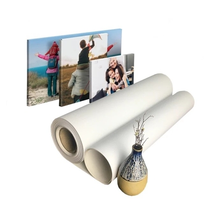 Éco-solvant de jet d'encre toile de coton pur mat 360gm pour l'impression numérique