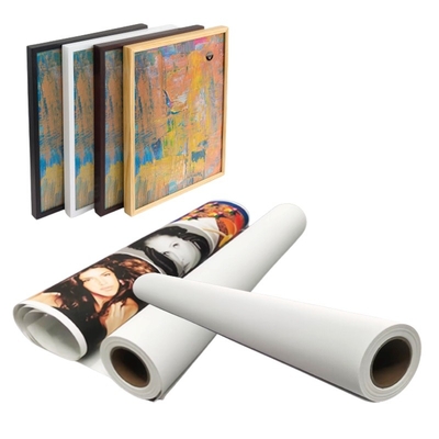 Largr Format d'impression Matte 280gsm Polyester toile pour encre écologique solvant