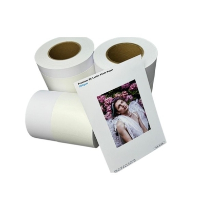 Impression numérique 260g Papier photographique de laboratoire sec RC Papier mini laboratoire