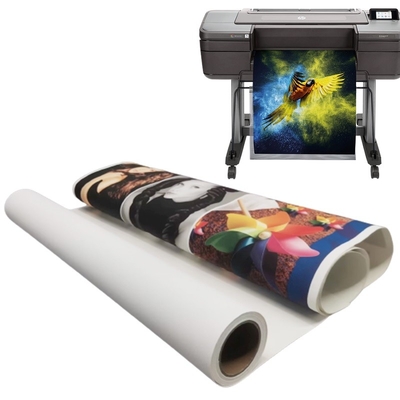 Solvant de polycoton en toile mate 420gm pour l'impression à jet d'encre