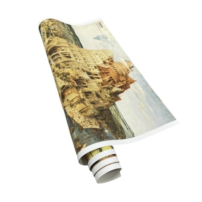 Meilleur vendeur 24 pouces Poly coton brillant toile vierge jet d'encre pour imprimante à jet d'encre