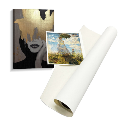Impression numérique 280gm Polyester toile pour encre aqueuse