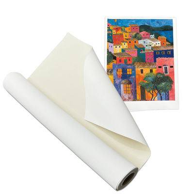 Ruloir de toile en coton polyjet pour imprimante et peinture murale de grand format