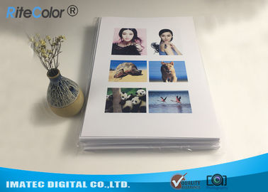 Double papier enduit dégrossi de photo de la résine A4 pour les imprimantes de bureau de Canon Epson