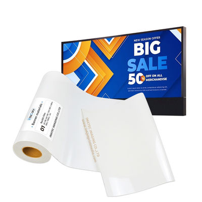 Bon prix 240mic Film rétroéclairé pour l'impression à base d'encre de colorant pigmentaire à l'éclairage frontale en ligne