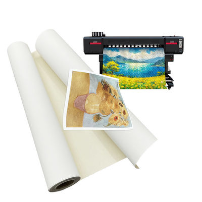 Artiste professionnel Blanc Matte Poly Coton 380gm Tintin à jet d'encre Ruloir de toile