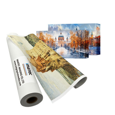 Impression en grand format 280gm Impression sur toile en polyester mat