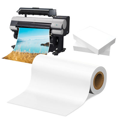 90gm étiquette autocollant pigment colorant jet d'encre Matte revêtement papier avant pour le matériau d'étiquette