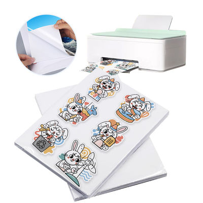 Impression sur étiquette personnalisée A3 A4 A5 Taille papier 108 grammes Autocollant mat