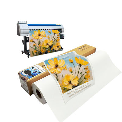 L'eau 420gm Matte Polycotton Pigment toile à jet d'encre Pour Canon