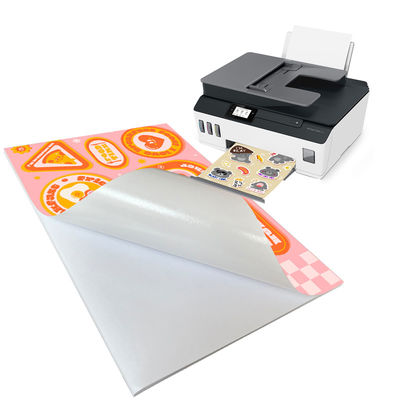 Étiquette auto-adhésive de papier synthétique en polypropylène à jet d'encre