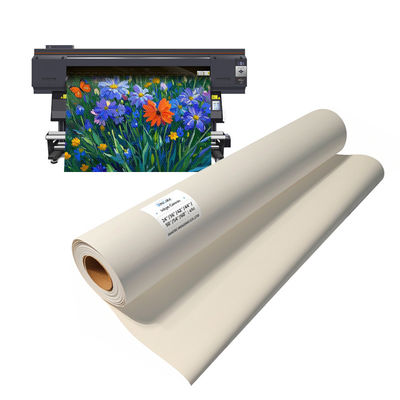 380gm 50' 60' Économique Poly coton écologique solvant mat rouleau à jet d'encre de toile