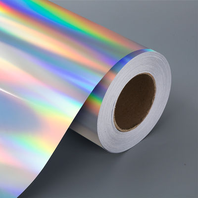 Étiquette à jet d'encre de colorant Pigment Matériau imperméable à l'eau 80mic étiquette autoadhésive PET arc-en-ciel