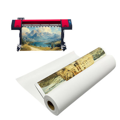 Tissu en coton jet d'encre mat de 420 grammes de qualité archivistique pour imprimés enveloppés en galerie