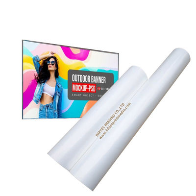 Bon prix 180mic Advertising Frant-print PET Backlit Film Roll for Eco-solvent Printing en ligne