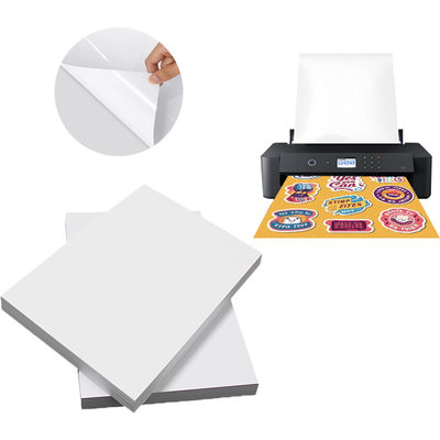 Autocollants en PP brillants de qualité supérieure, imperméables et durables, imprimés sur mesure pour l'emballage des produits