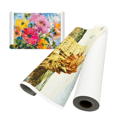 Rouleau de toile polycoton mat 380 g/m² pour imprimantes Latex UV Eco-Solvant