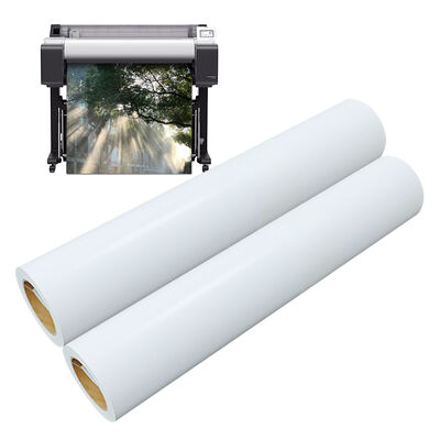 260 gm rouleau de papier photo recouvert de résine de finition brillante pour les imprimantes à jet d'encre à colorant pigment