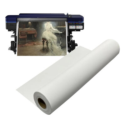 Rouleaux de toile de polyester imperméable mat de 280 gm pour l'impression à jet d'encre à haute résolution