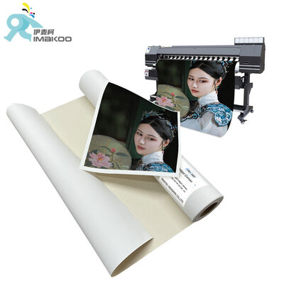 280 grammes de rouleaux de toile de polyester imprimables mat 50