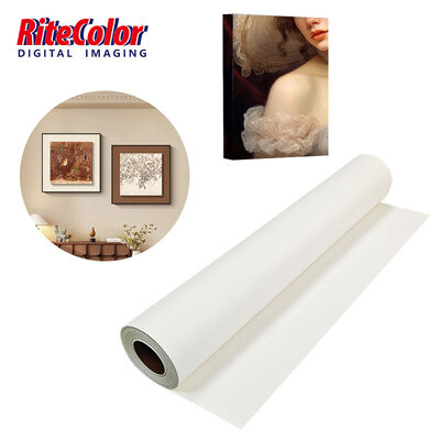 280 gm rouleau de toile de polyester compatible avec l'éco-solvant pour les tissus d'impression à jet d'encre