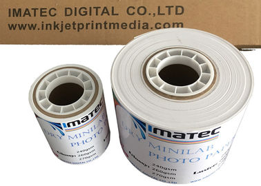 Lustre sec du petit pain 240Gsm de papier de photo de Digital Minilab brillant dans 6