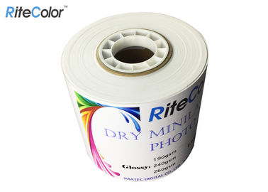 Papier sec de photo de qualité de lustre imperméable semi pour l'imprimante d'Epson SureLab