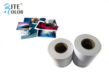 Bon prix Papier brillant de photo de Minilab de papier d'image, papier professionnel blanc 240gsm de photo de Mircorporous RC en ligne