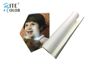 Bon prix La résine à base d'eau d'encres a enduit le papier de photo, papier large de lustre de photo du jet d'encre 240Gsm de format en ligne
