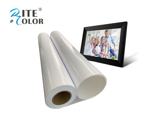 photo de la meilleure qualité imperméable Luster In brillant de papier de 260gsm RC 24 petits pains de pouce