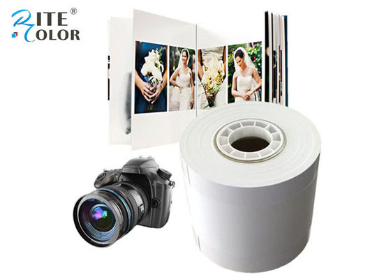 photo brillante de 260gsm Minilab 152cm de papier 65m pour la frontière de Fuji