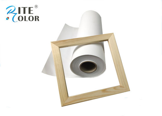 Papier de Matte Polyester Cotton Canvas Photo de colorant imperméable pour des imprimantes à jet d'encre