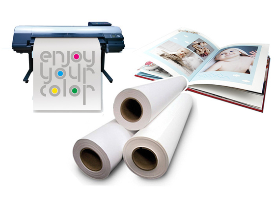 24 papiers brillants de photo de pouce RC pour des imprimantes à jet d'encre