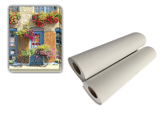 poly petit pain de toile du coton 360gsm pour l'impression à l'encre aqueuse de colorant de colorant de jet d'encre
